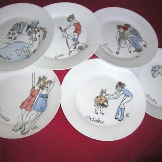 porcelain plates