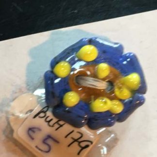 Murano crystal button