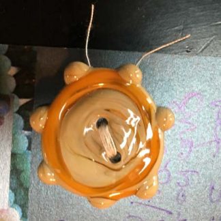 Murano crystal button