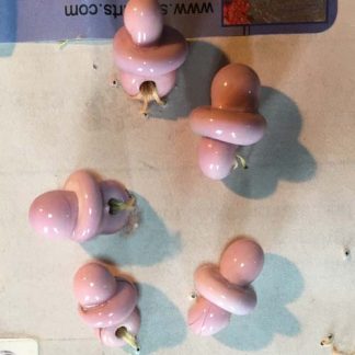 BUTTONS,  6 PACIFIERS