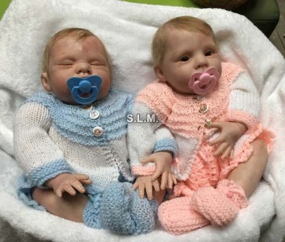 TWINS (sculpts by Donna Rubert) reborned by me SLM - Image 49