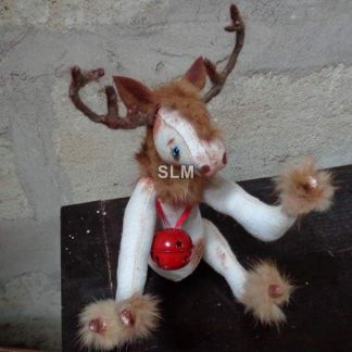 ELK WITH REAL MINK EDGINGS