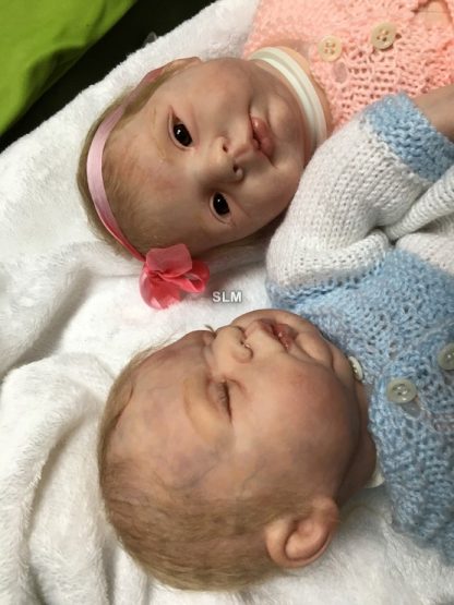 TWINS (sculpts by Donna Rubert) reborned by me SLM - Image 27