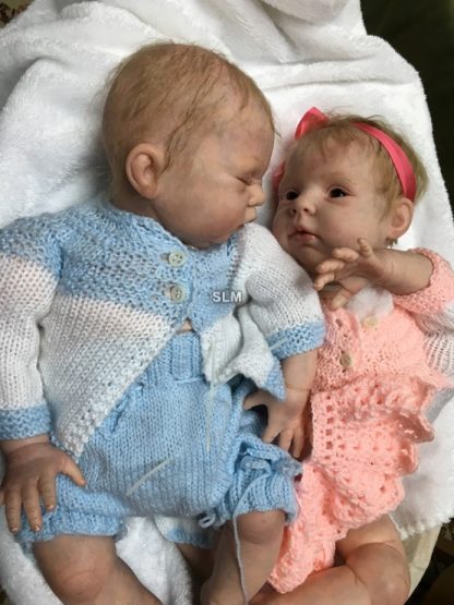 TWINS (sculpts by Donna Rubert) reborned by me SLM - Image 28