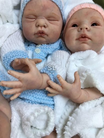 TWINS (sculpts by Donna Rubert) reborned by me SLM - Image 9