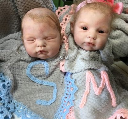 TWINS (sculpts by Donna Rubert) reborned by me SLM - Image 22