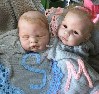 TWINS (sculpts by Donna Rubert) reborned by me SLM - Image 23
