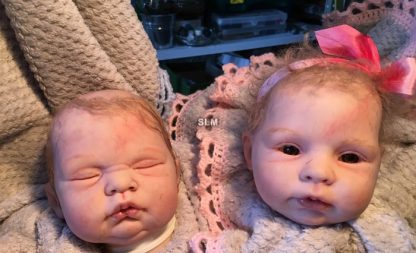TWINS (sculpts by Donna Rubert) reborned by me SLM - Image 24
