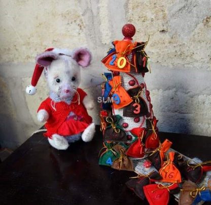 XMAS ADVENT CALENDAR MOUSE   OOAK - Image 8