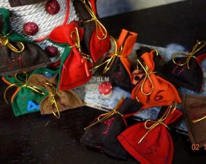 XMAS ADVENT CALENDAR MOUSE   OOAK - Image 4
