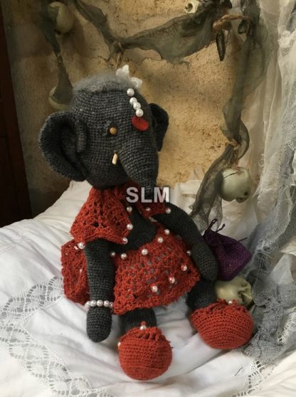 BIBA crocheted elephant - Image 9