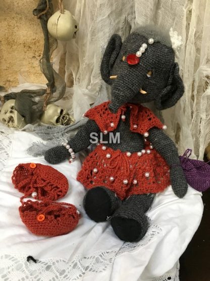 BIBA crocheted elephant - Image 5