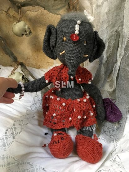 BIBA crocheted elephant - Image 4
