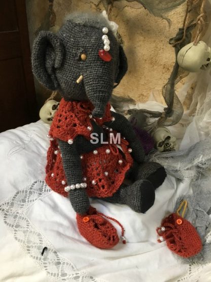 BIBA crocheted elephant