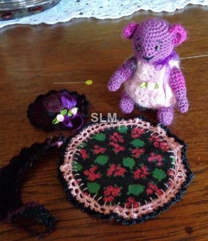 MADAME ELEGANTE  -crochet bear - Image 5