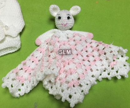 PREEMIE SET : jacket + bootees + toy/doudou - Image 2