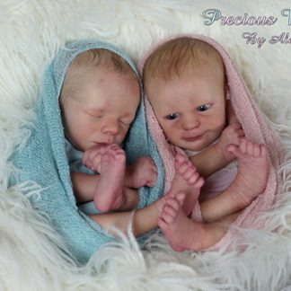 Twins  Leif and  Aspen ( REALBORNS)