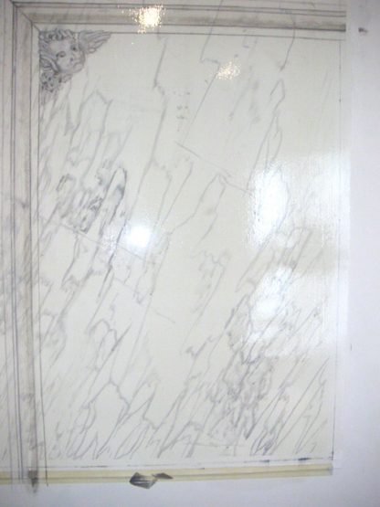 DOORS  (trompe l oeil tiles) walls...make believe marbles etc - Image 15