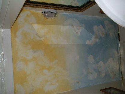 DOORS  (trompe l oeil tiles) walls...make believe marbles etc - Image 10
