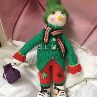 snowman keeps warm