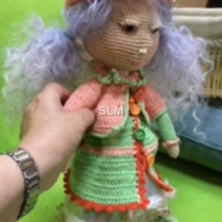SOLINE  crochet doll