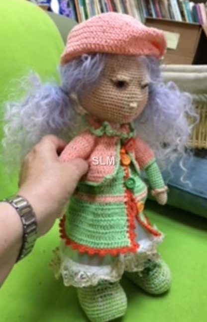 SOLINE  crochet doll