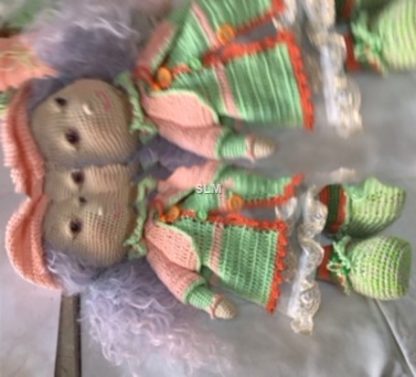 SOLINE  crochet doll - Image 3