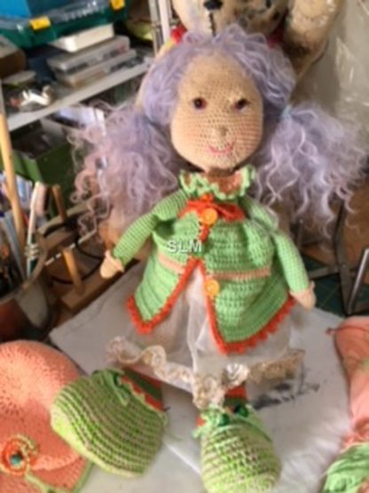 SOLINE  crochet doll - Image 11