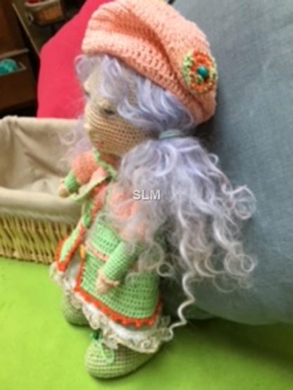 SOLINE  crochet doll - Image 8