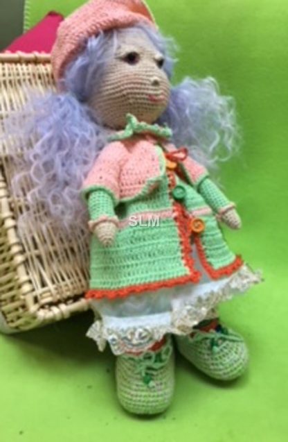 SOLINE  crochet doll - Image 6