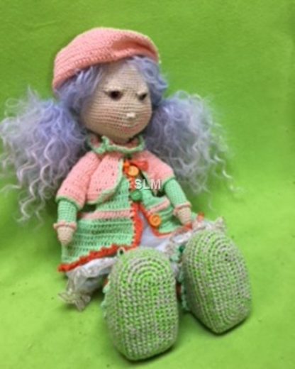SOLINE  crochet doll - Image 5
