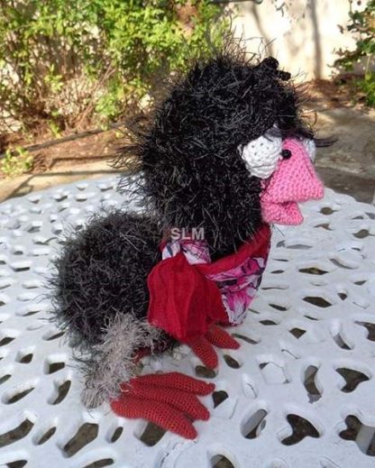 crocheted Ostrich - Image 5