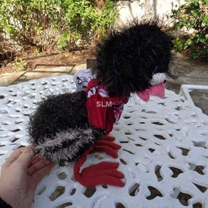 crocheted Ostrich - Image 4