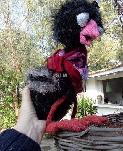 crocheted Ostrich - Image 2