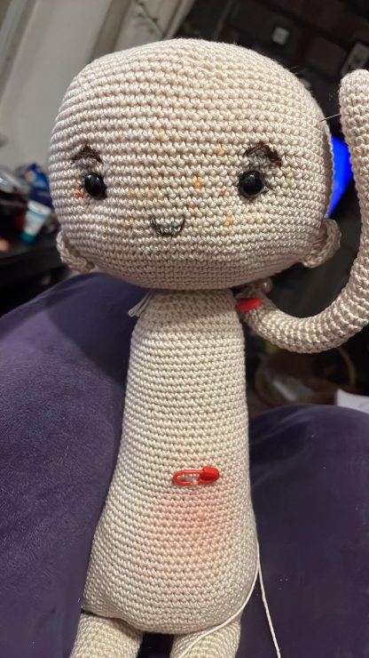 CHARLIE   crochet doll - Image 7