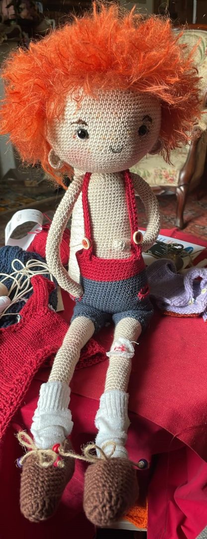 CHARLIE   crochet doll - Image 3