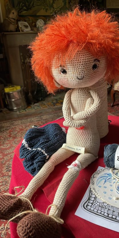 CHARLIE   crochet doll - Image 4