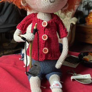CHARLIE   crochet doll