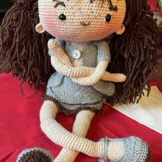 MARLY   crochet doll  (adopted - France )